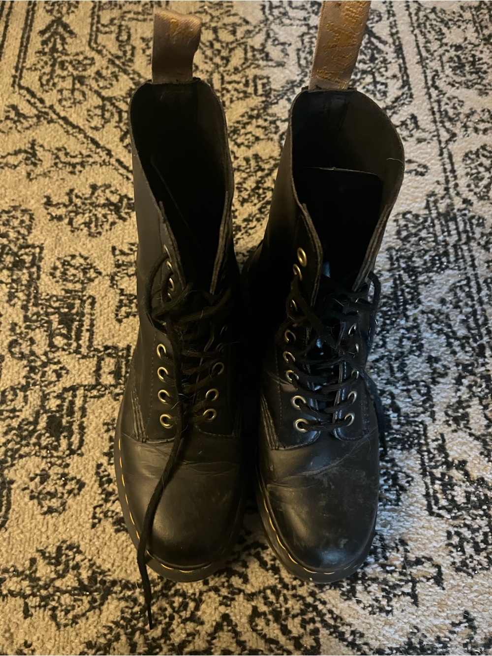 Dr. Martens Vegan Leather Combat Boots